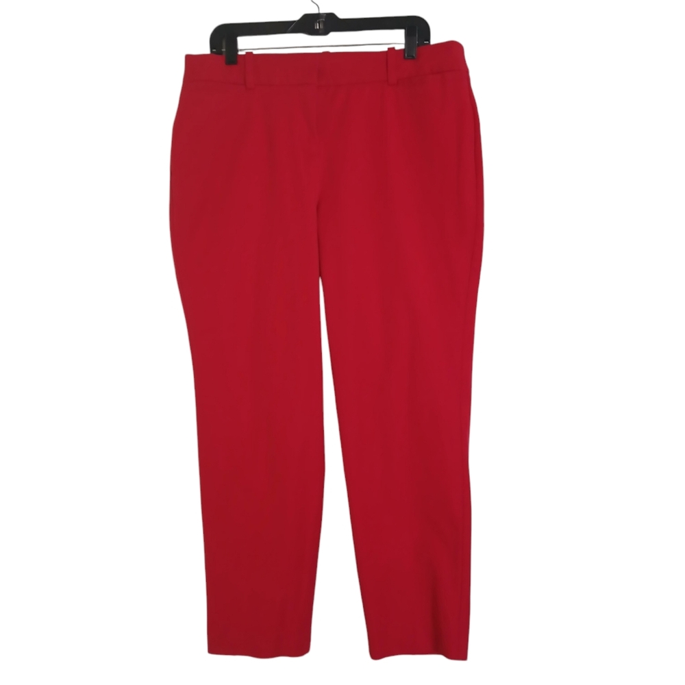 The Allie Red Dress Pants Pus size 14 by Lane Bryant casual Christmas pants